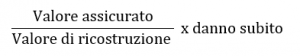 sottoassicurazione capannone