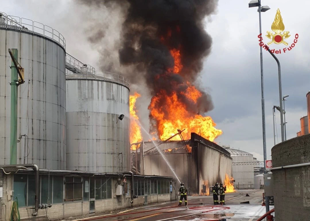 incendio aziendale